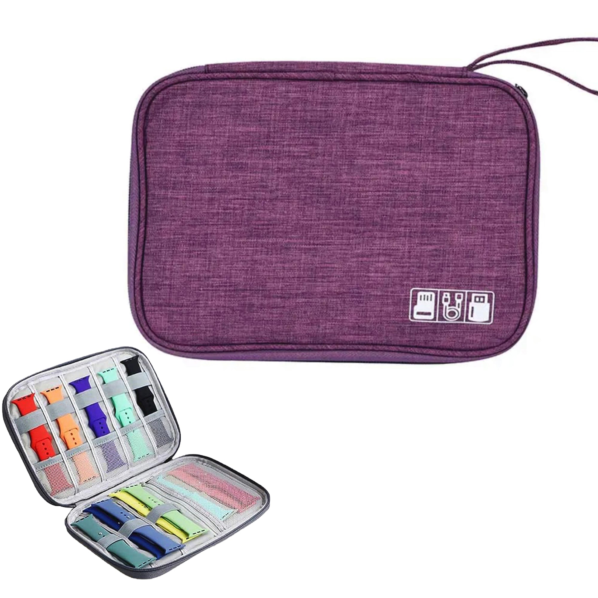 Apple Watch organizer/travel case - purple