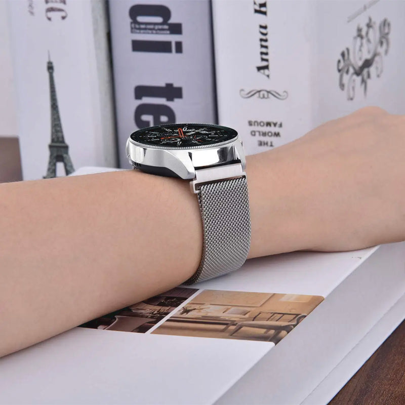 Samsung Watch milanese band - zilver