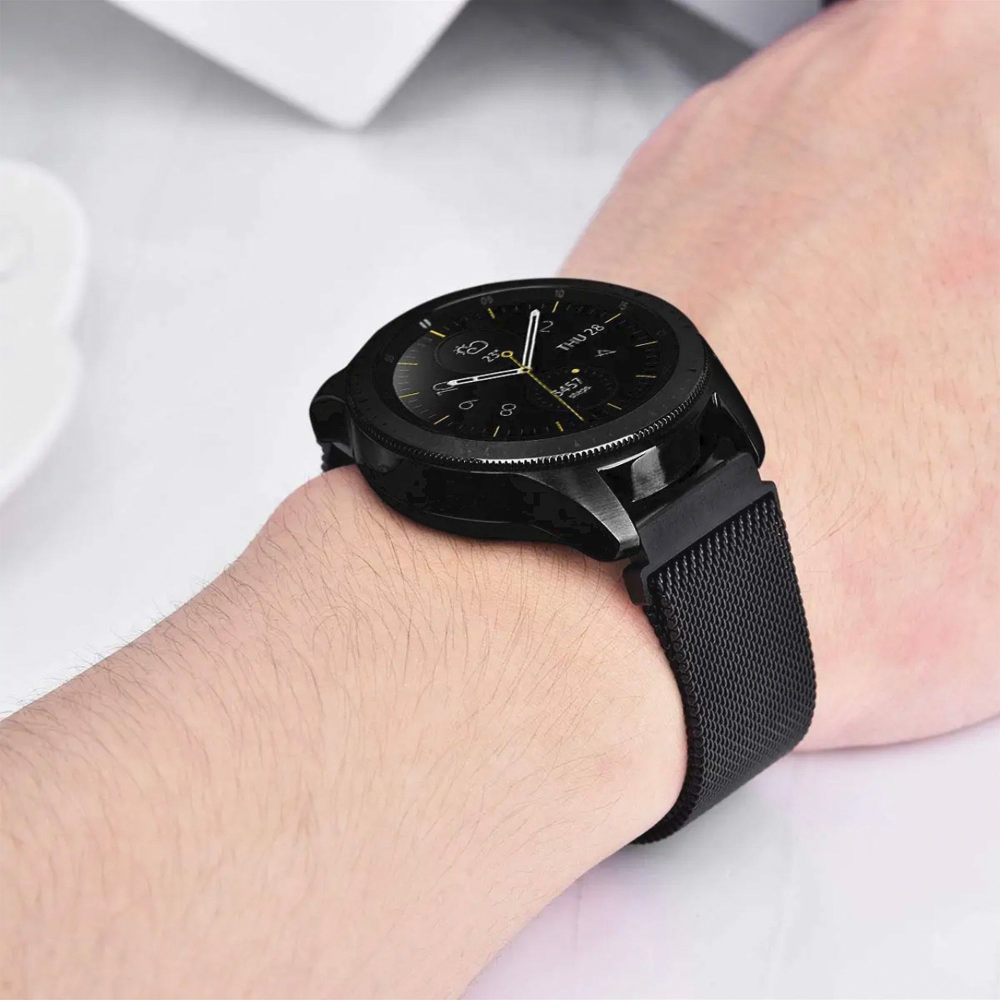 Samsung Watch milanese strap - black