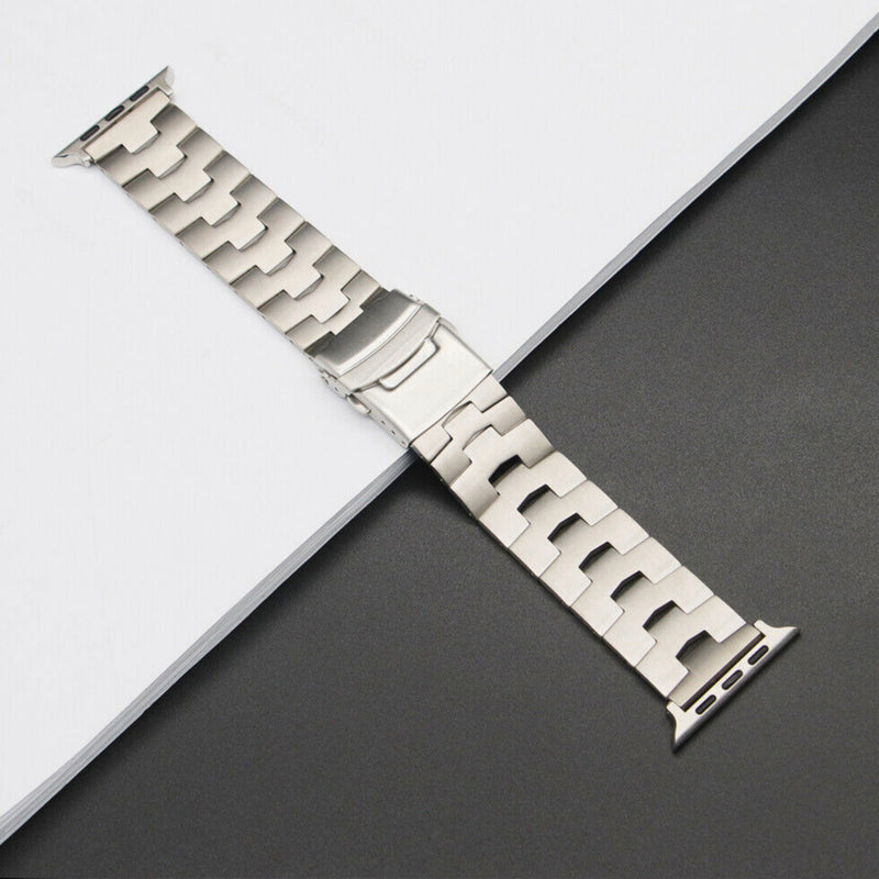 Apple Watch Ultra Titanium Oracle band - zilver