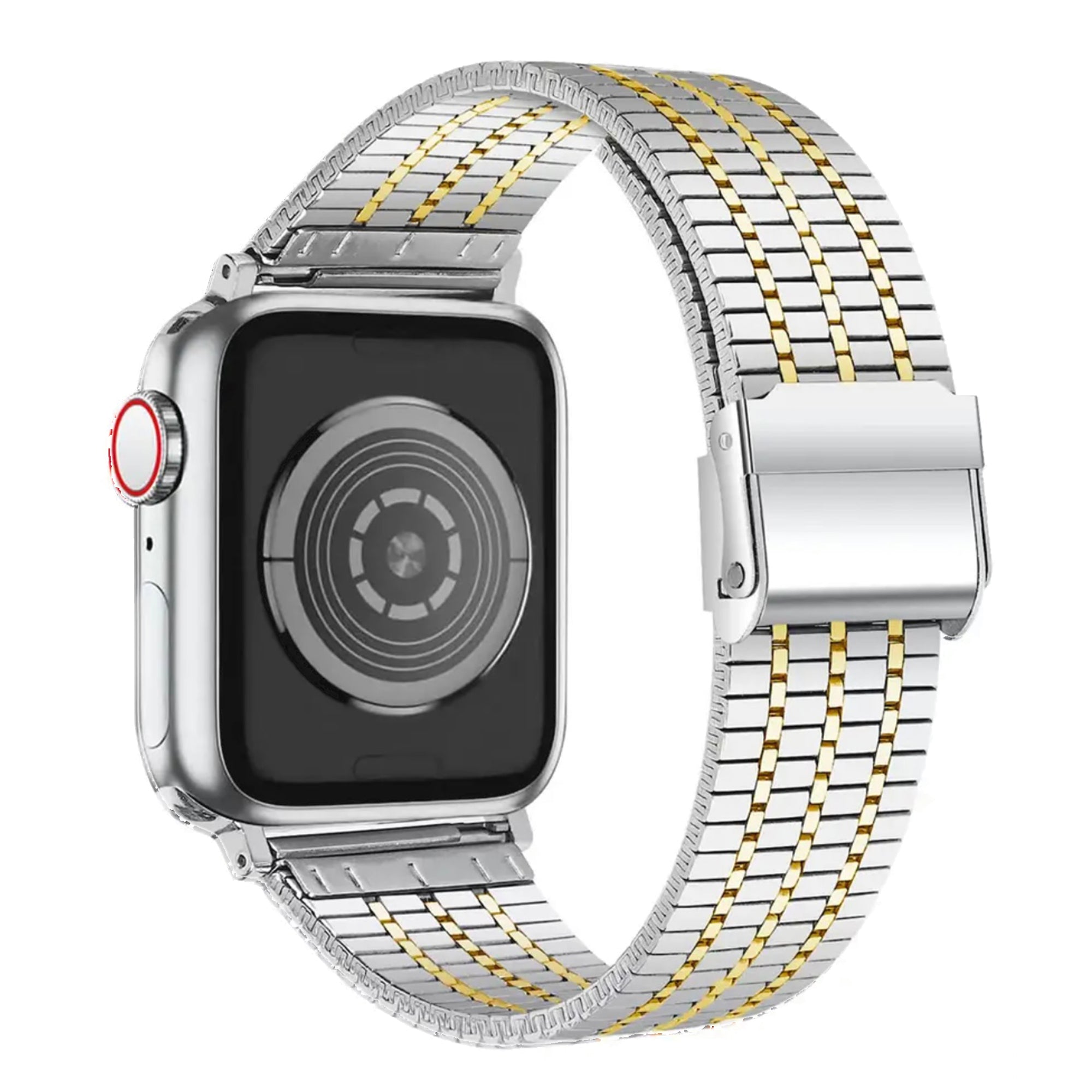 Apple Watch correa band - silver gold