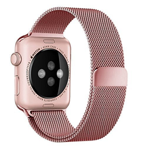 Apple Watch milanese band - roze