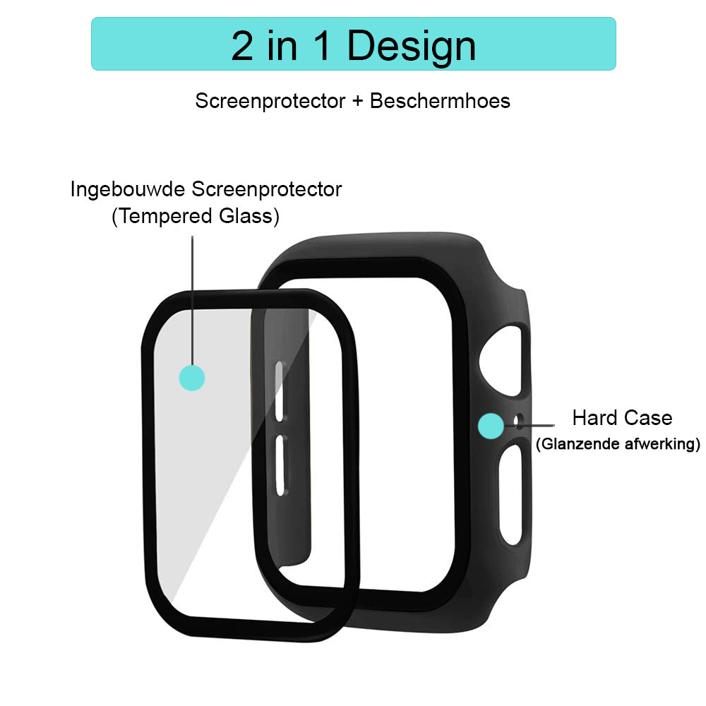 Apple Watch 2-1 case - high-gloss black