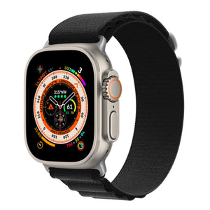 Apple Watch nylon alpine band - blauw
