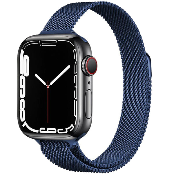Apple Watch milanese slim band - blauw