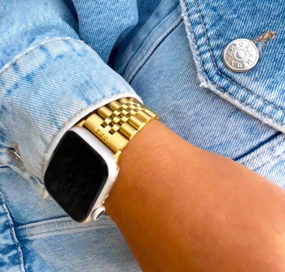 Apple Watch stalen jubilee band - goud