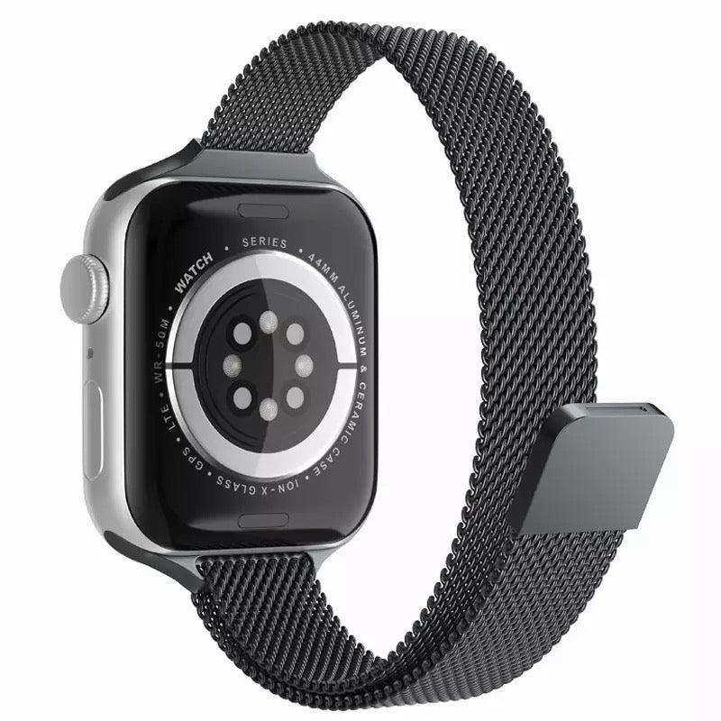 Apple Watch Milanese Slim-Armband – Schwarz