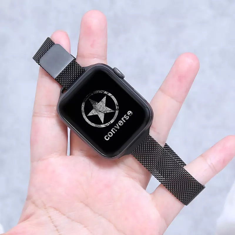 Apple Watch milanese slim band - zwart