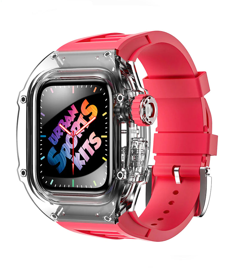 Apple Watch luxe sapphire band - rood