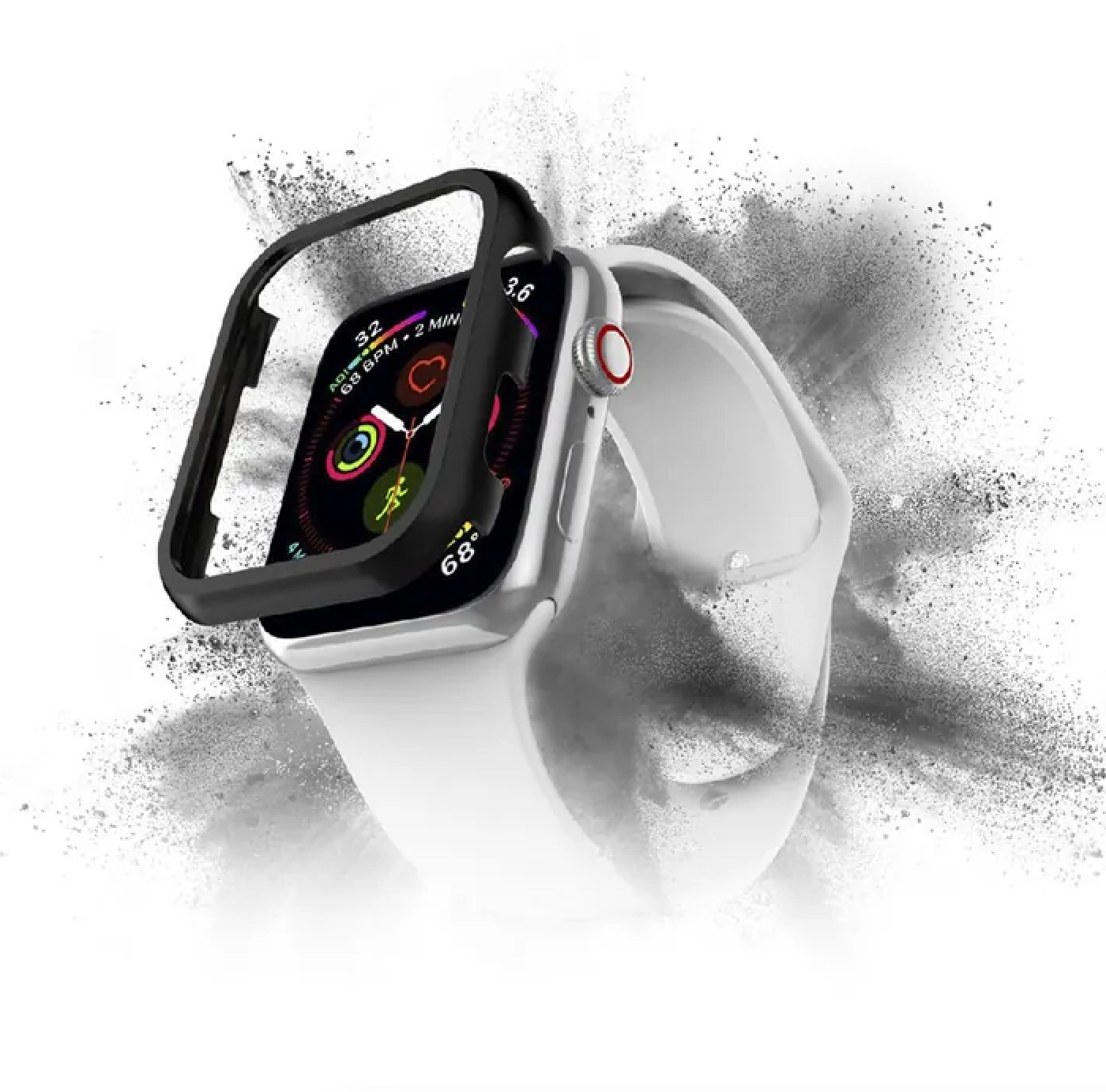 Apple Watch-Rahmen – Schwarz