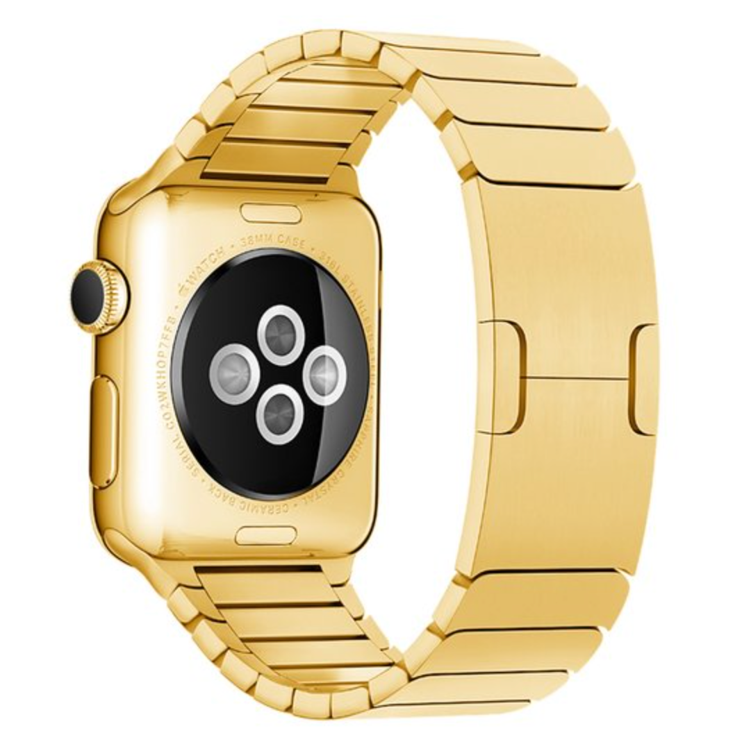 Apple Watch stainless steel band - gold