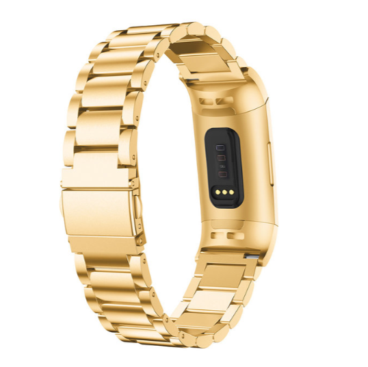Fitbit charge 3/4 schakelbandje - goud