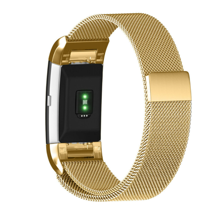 Fitbit charge 2 milanese band - goud