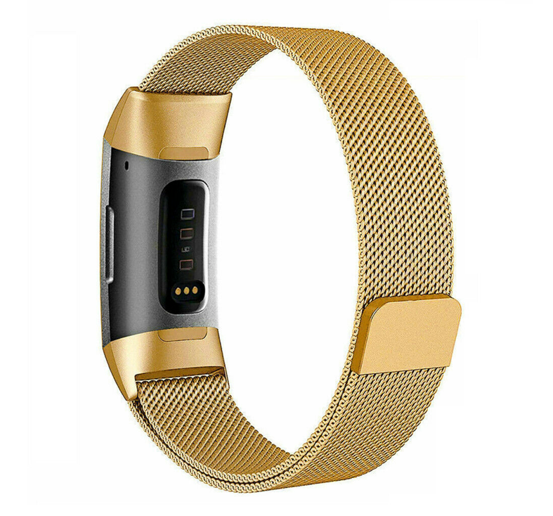 Fitbit charge 3/4 milanese band - goud