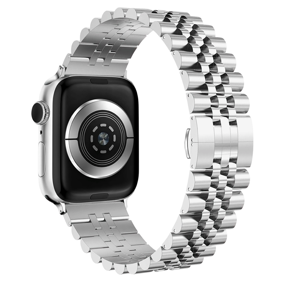 Apple Watch steel jubilee band - silver