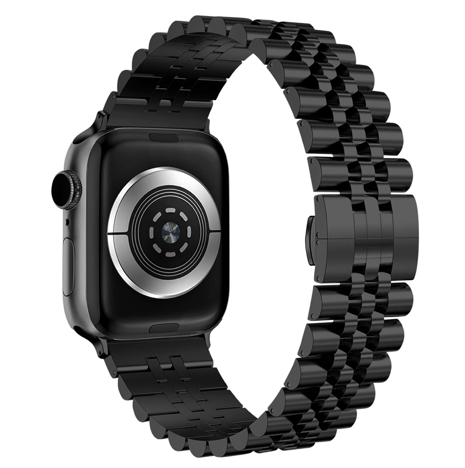 Apple Watch steel jubilee strap - black