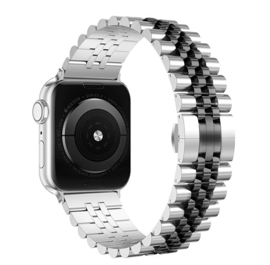 Apple Watch steel jubilee strap - silver black