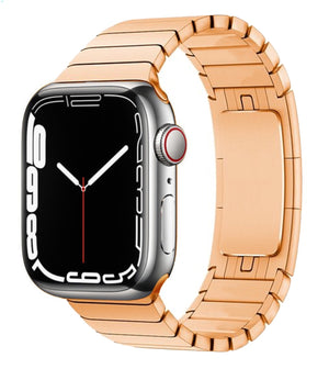 Apple Watch stalen schakelband - zilver