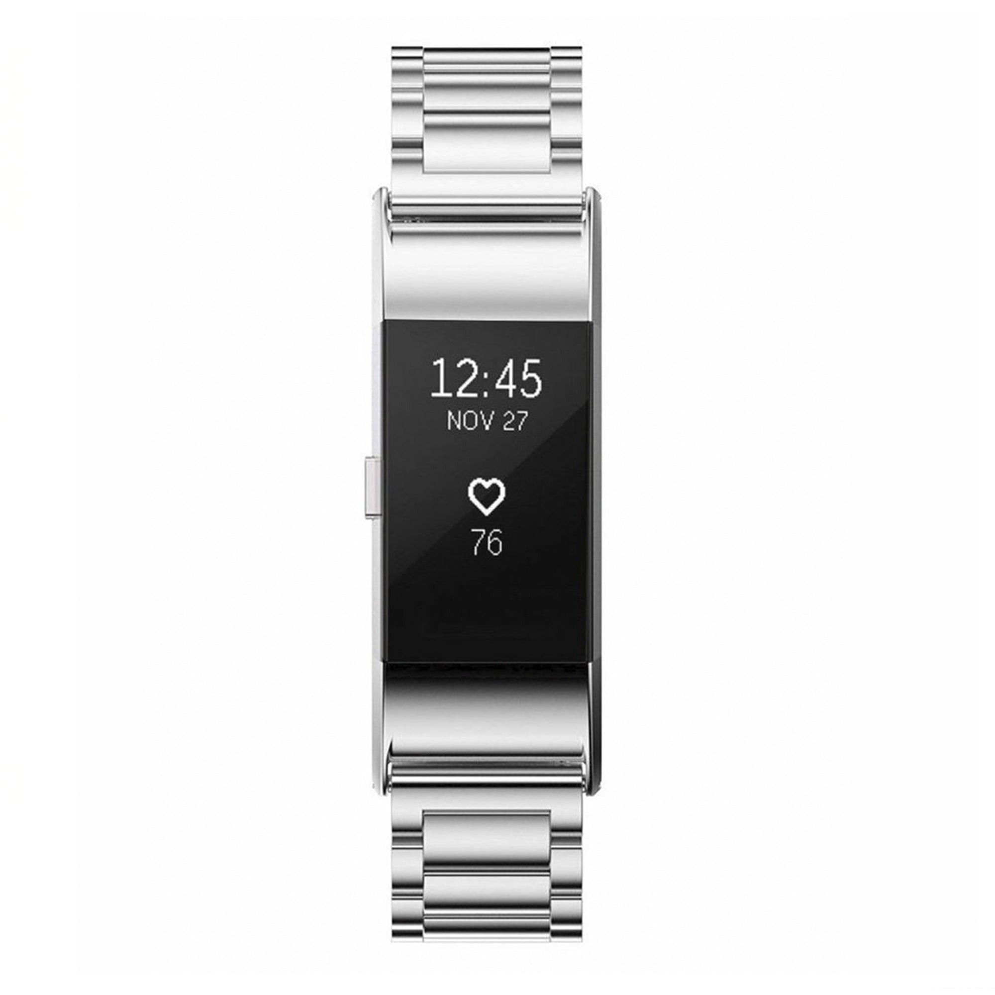 Fitbit charge 2 schakelbandje - zilver