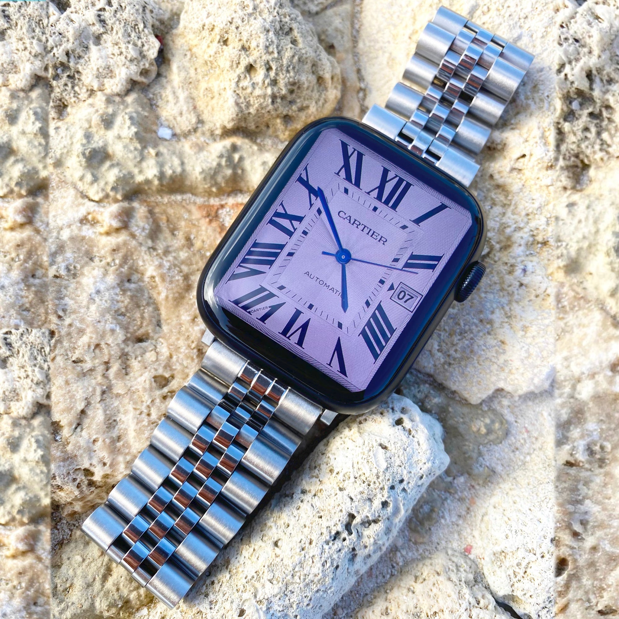 Apple Watch steel jubilee band silver - Main Image