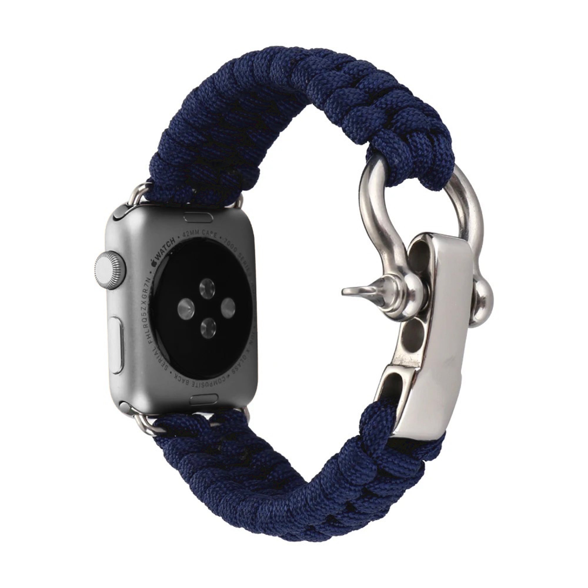 Apple Watch survival rope band - navy blue