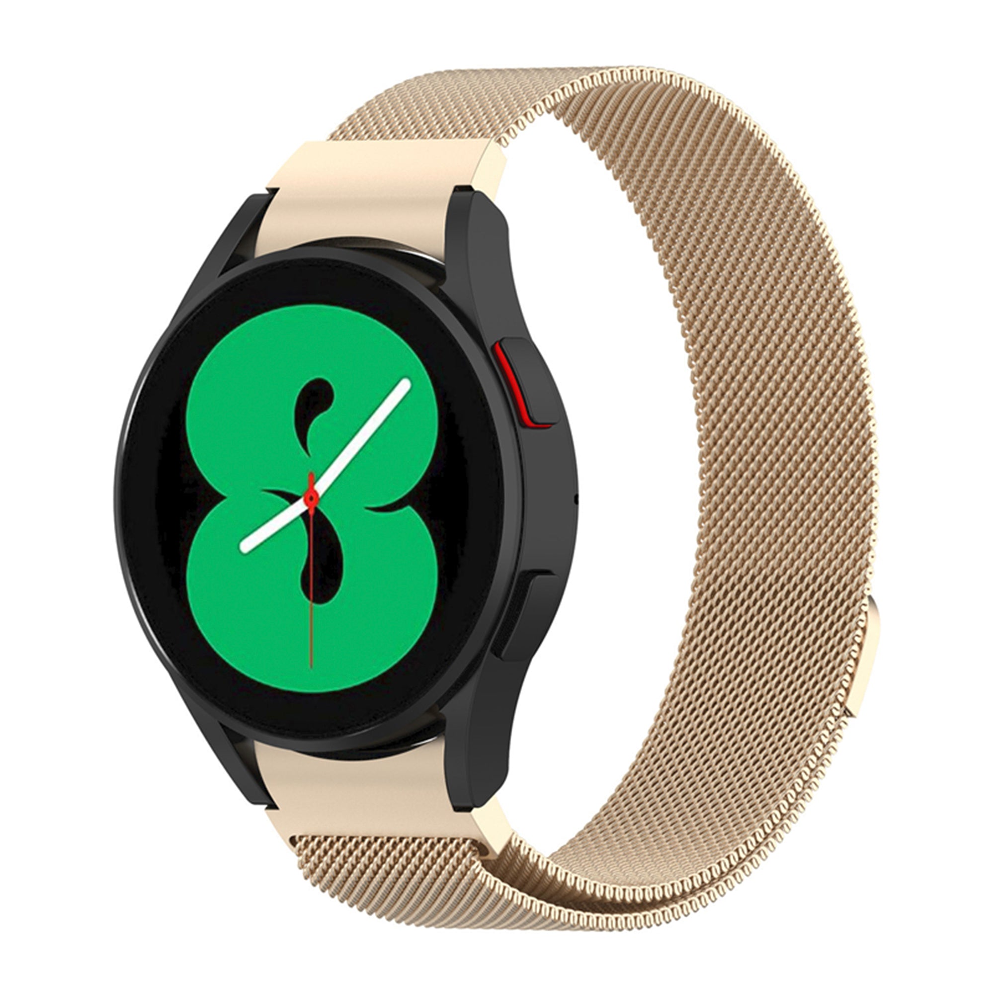 Samsung Galaxy Watch milanese band voor watch 4/5/5pro - champagne