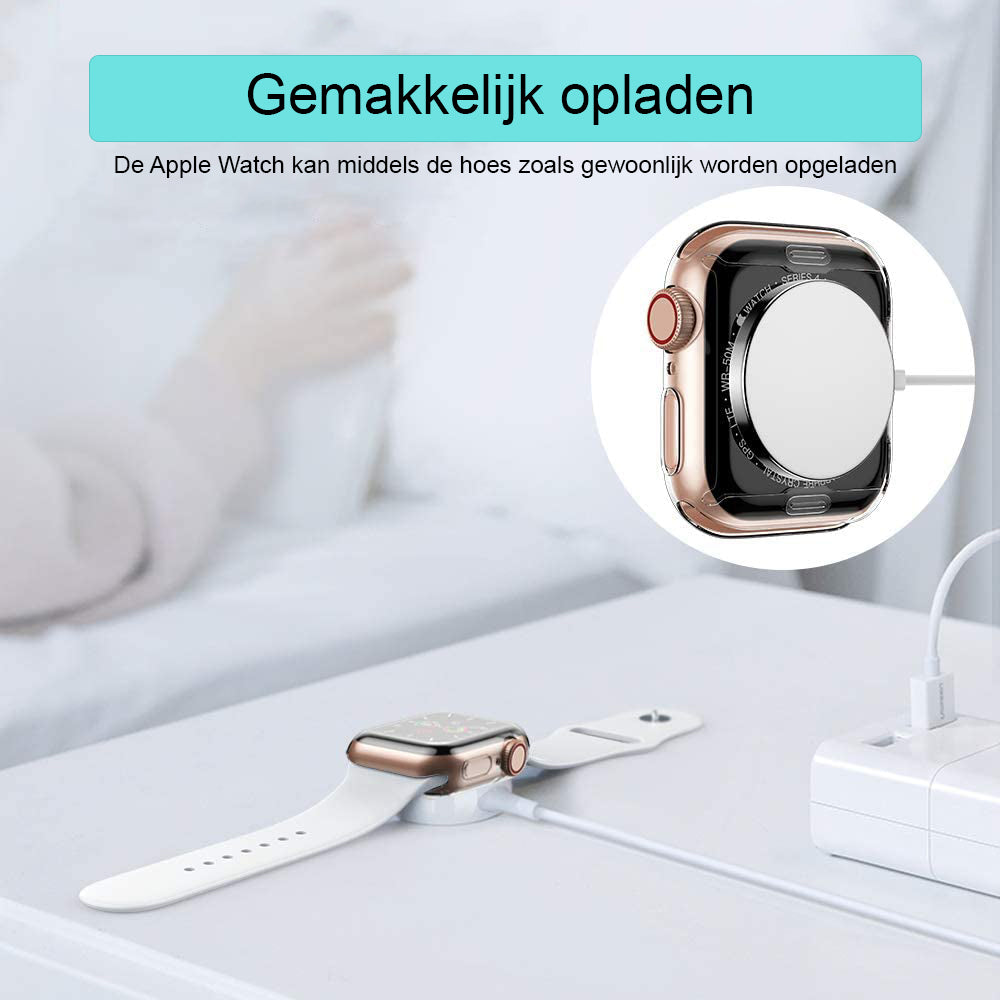 Apple Watch silicone case transparent