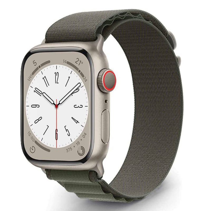 Apple Watch nylon alpine band - groen