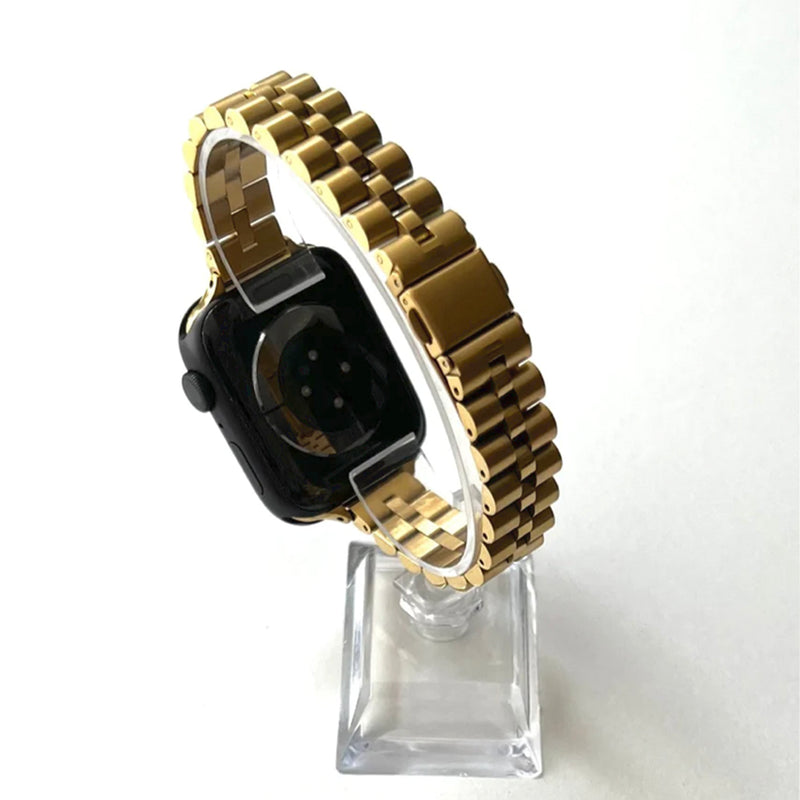Apple Watch stalen jubilee band slim - goud