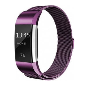 Fitbit charge 2 milanese band - zilver
