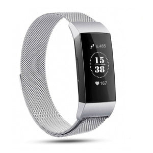 Fitbit charge 3/4 milanese band - regenboog