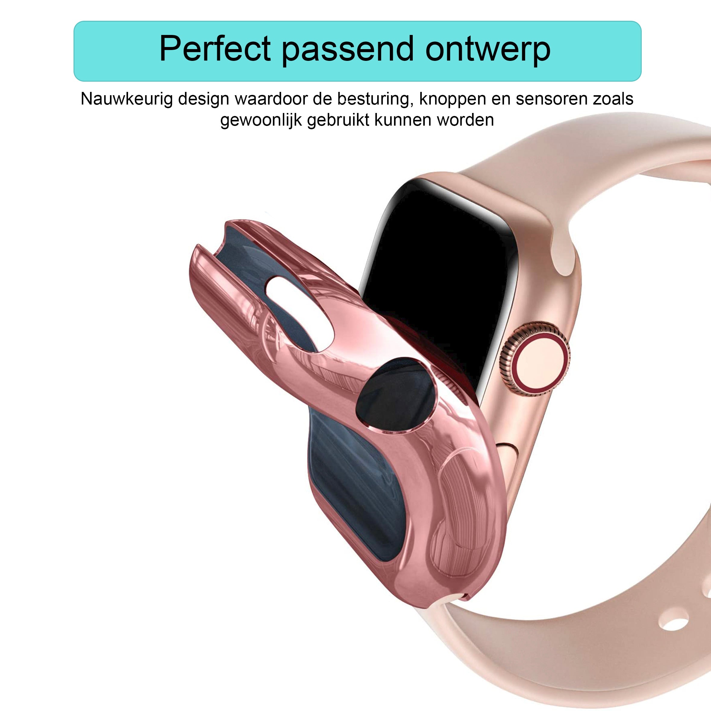 Apple Watch Silikonhülle – Rose