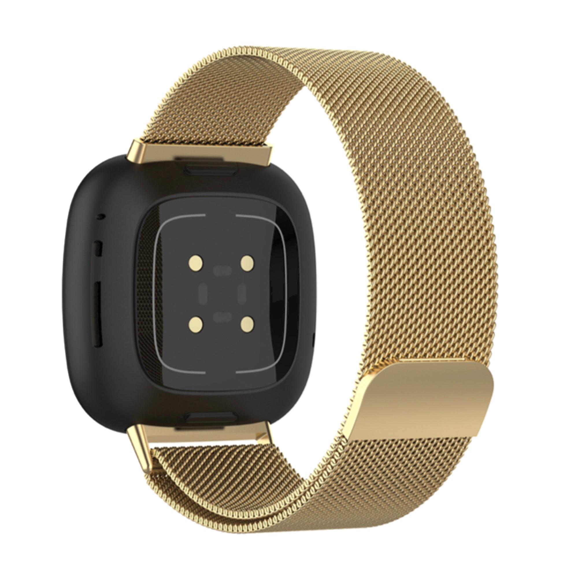 Milanaise-Armband für Fitbit Versa 3 / 4 / Sense – Gold