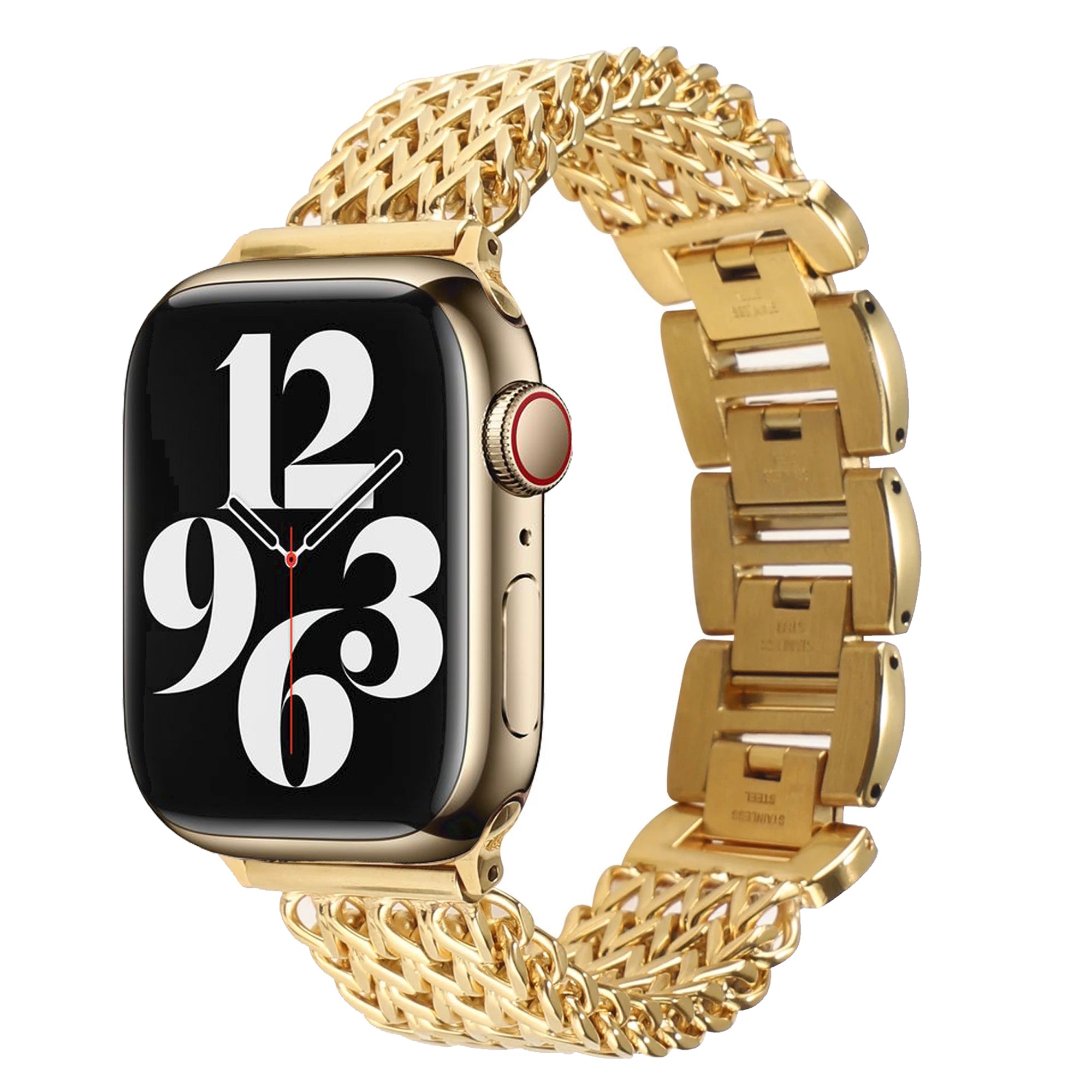 Apple Watch Fischgrätenarmband – Gold