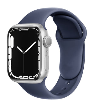 Apple Watch sport band - cobalt blauw