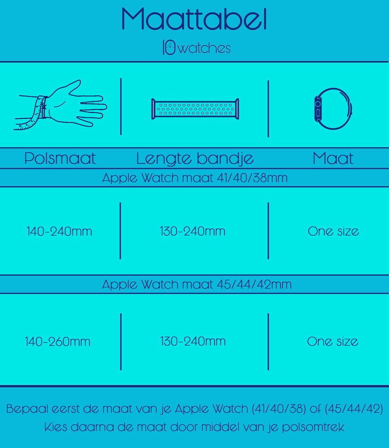 Apple Watch milanese band - rood