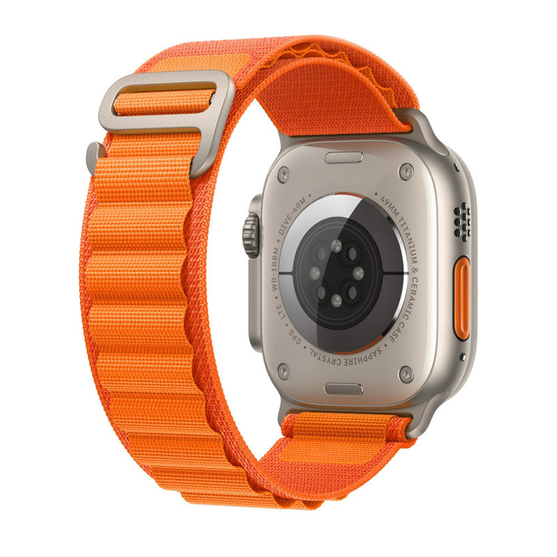 Apple Watch nylon alpine band - oranje