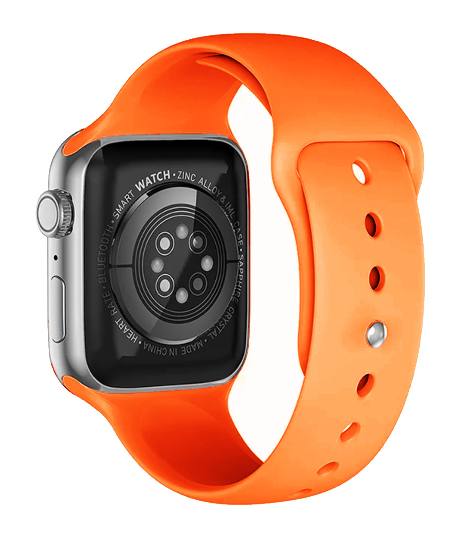 Apple Watch sport band oranje