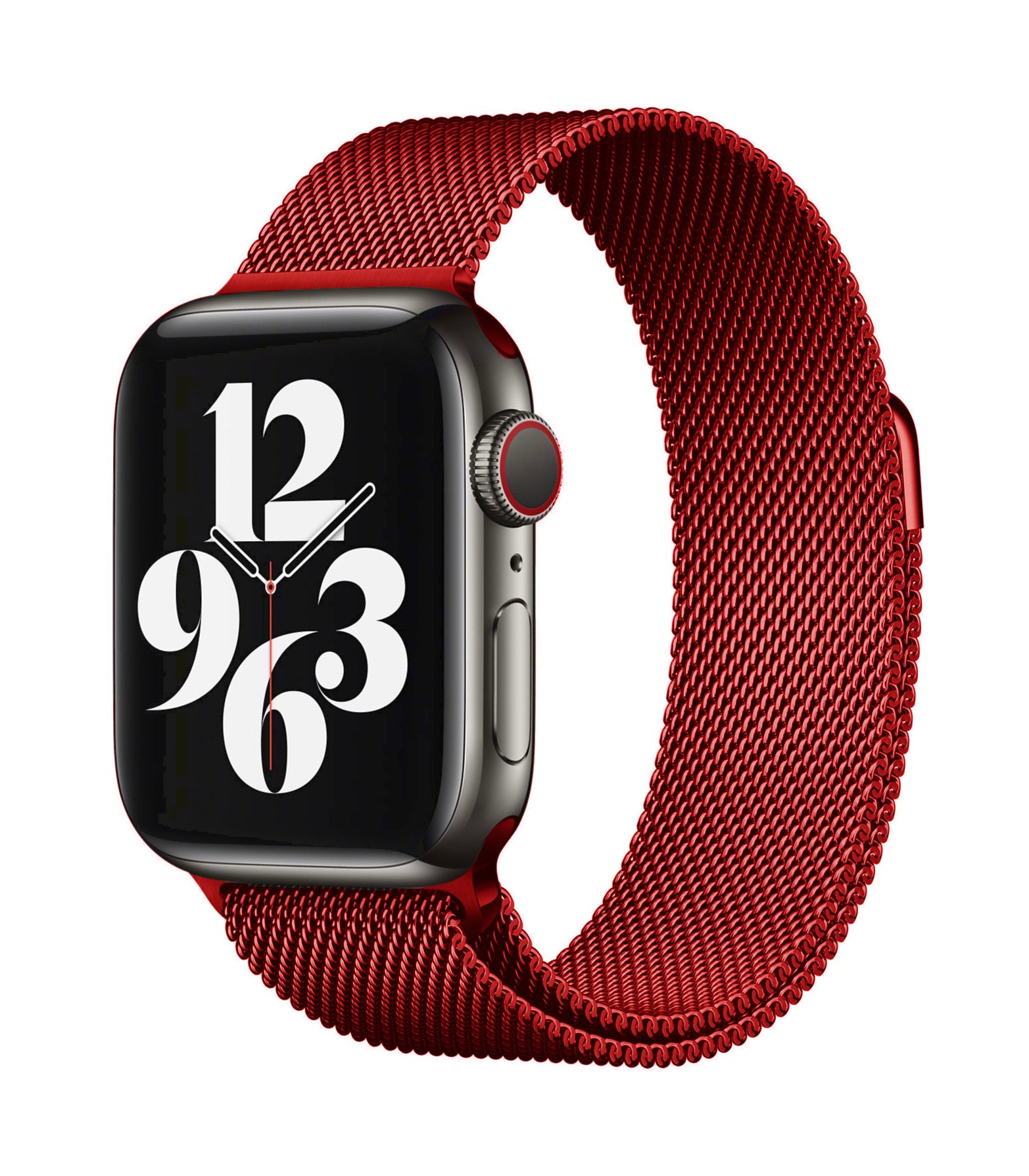 Apple Watch Milanese strap - red