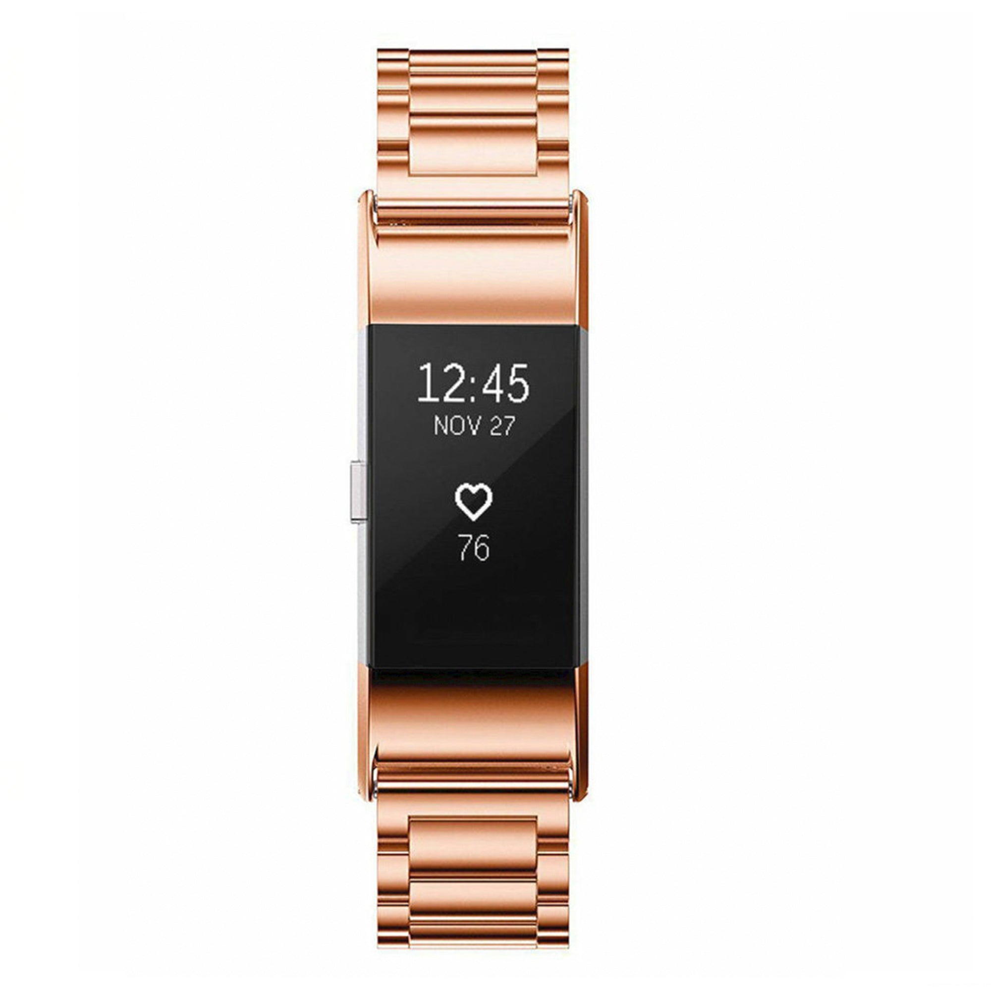 Fitbit charge 2 link band - rose