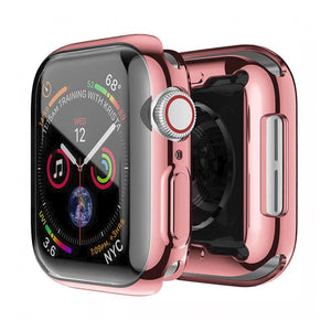 Apple Watch siliconen hoesje - zwart