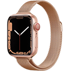 Apple Watch milanese slim band - regenboog