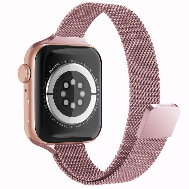 Apple Watch Milanese Slim-Armband – Rosa