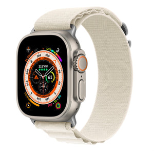Apple Watch nylon alpine band - blauw