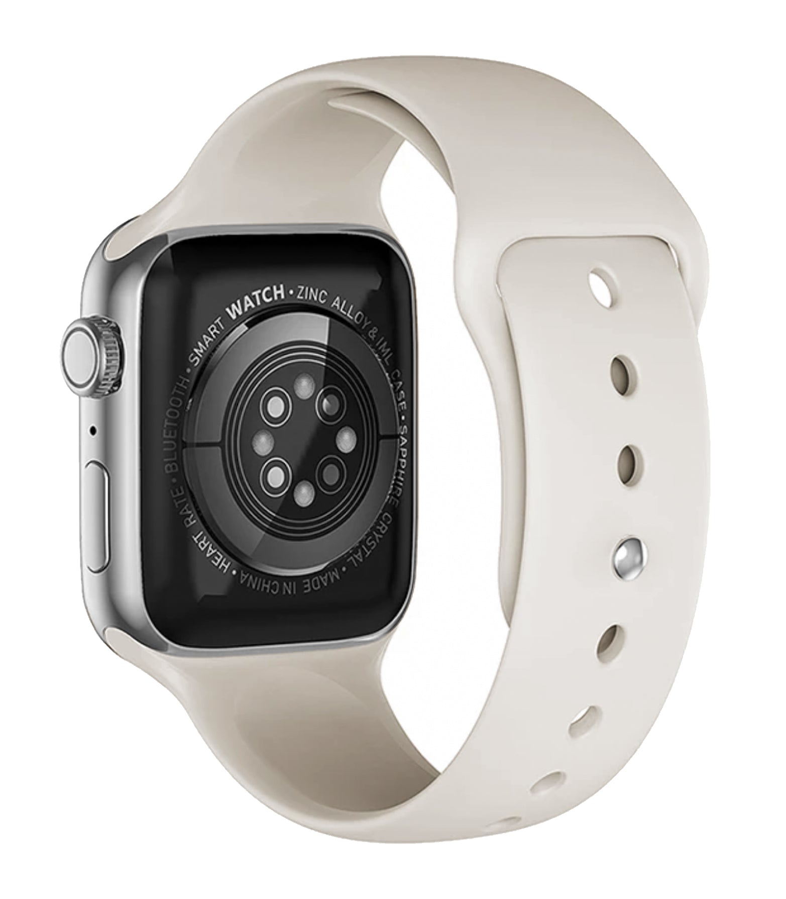 Apple Watch Sportarmband – Sternenlicht