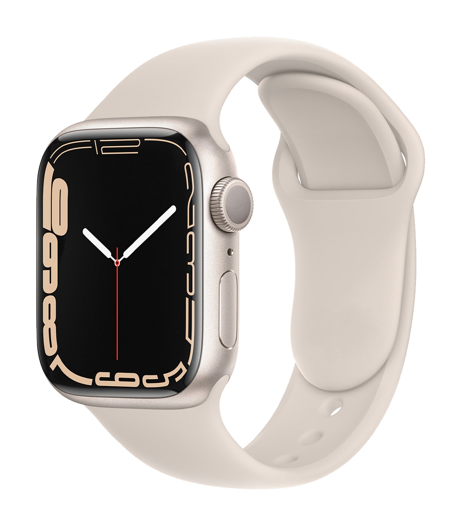 Apple Watch Sportarmband – Sternenlicht