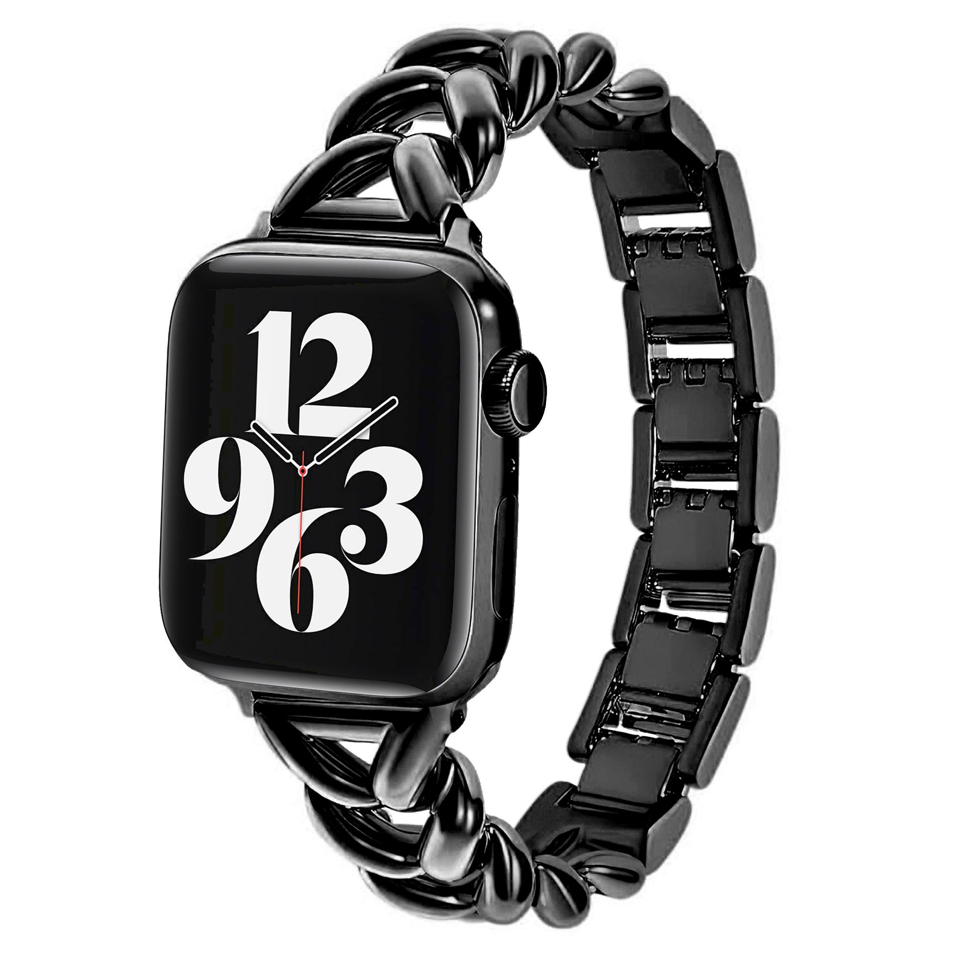 Apple Watch V-Armband – Schwarz