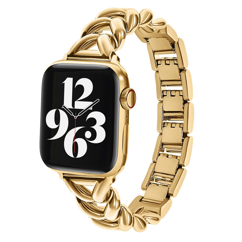 Apple Watch V bandje - goud
