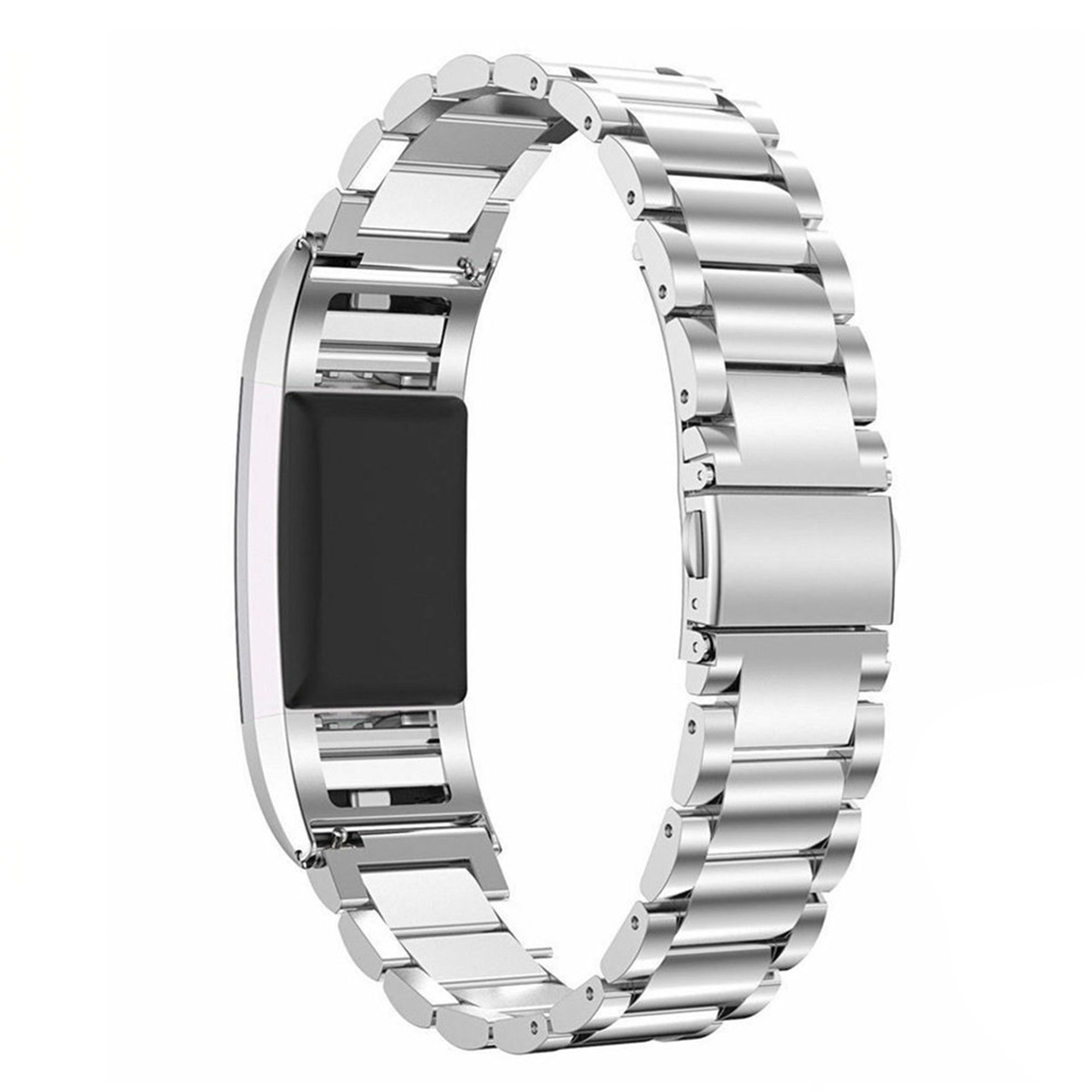 Fitbit charge 2 link band - silver