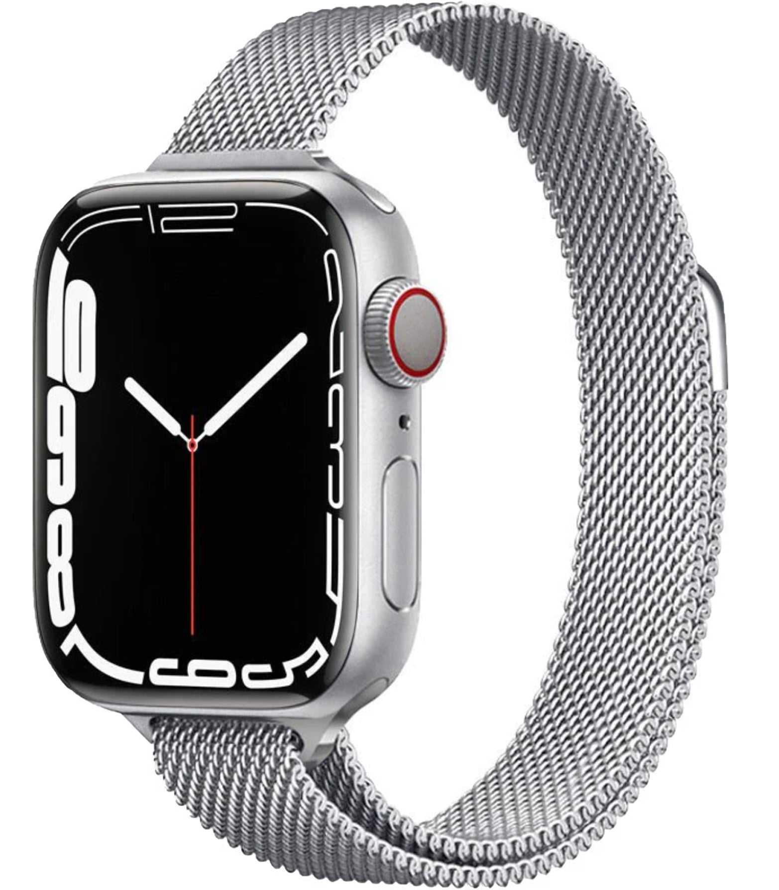 Apple Watch Milanese Slim-Armband – Silber